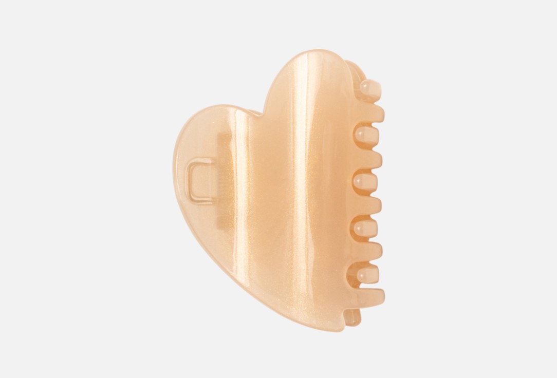 Изображение товара Краб для волос Jewelry Moments Пудровое сердце