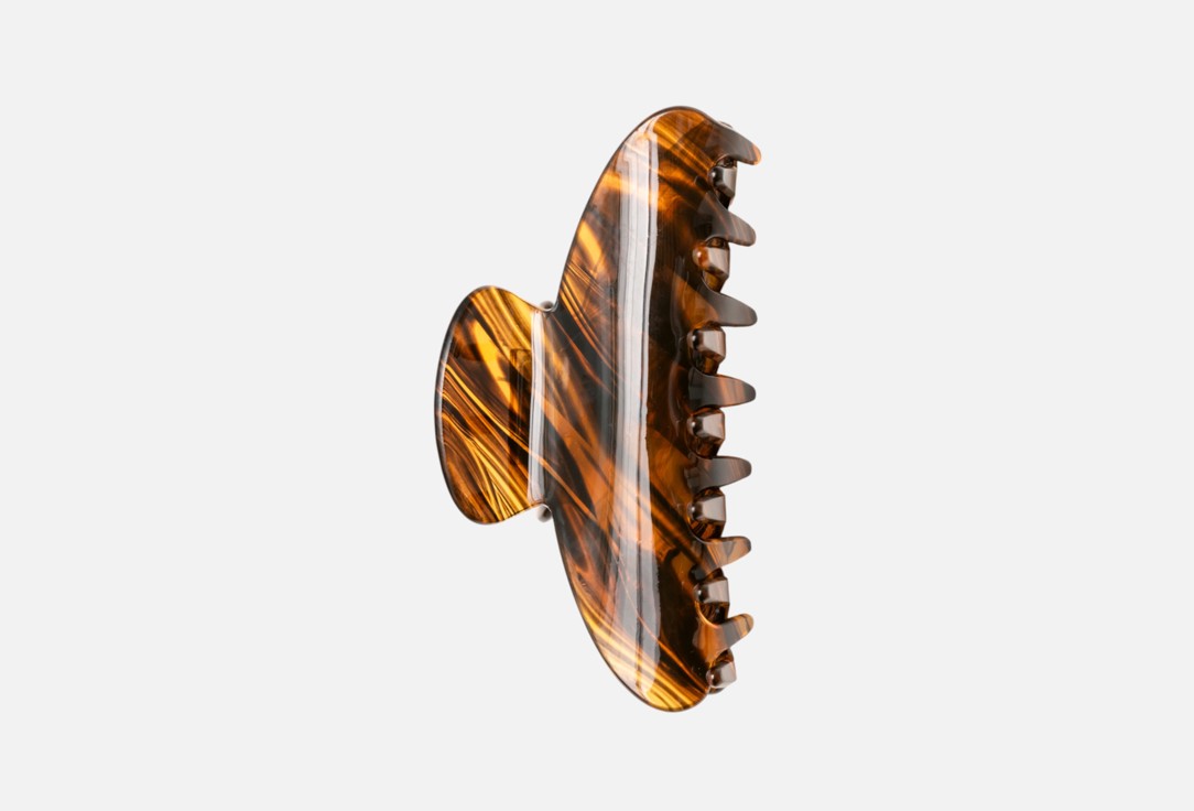 

Краб для волос JEWELRY MOMENTS, Коричневый мрамор