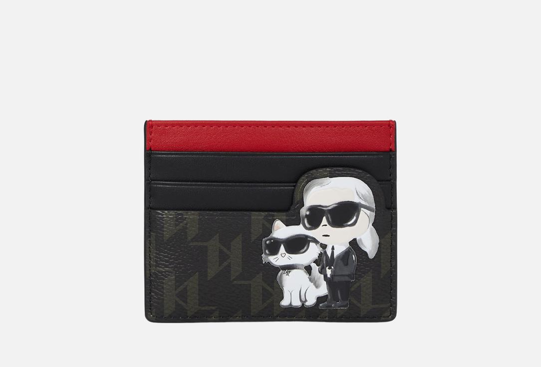 Изображение товара Стильный картхолдер Karl Lagerfeld IKON MONOGRAM CC из искусственной кожи
