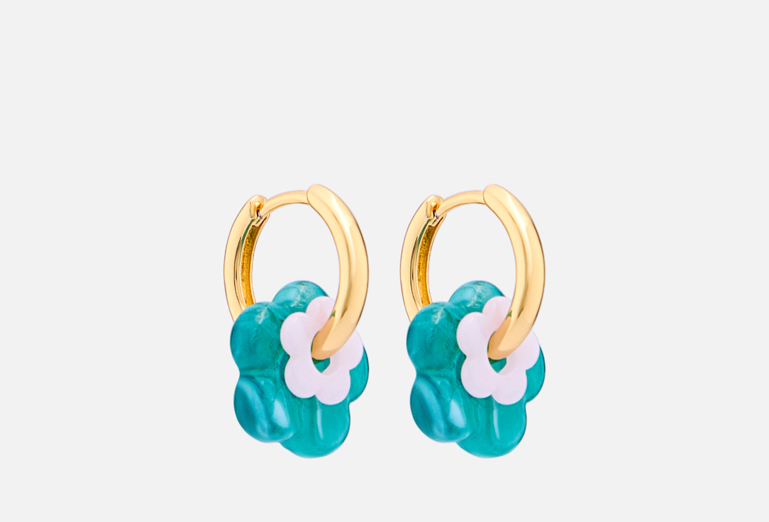 Изображение товара Серьги Veltom double blossom с двойными цветочками для женщин