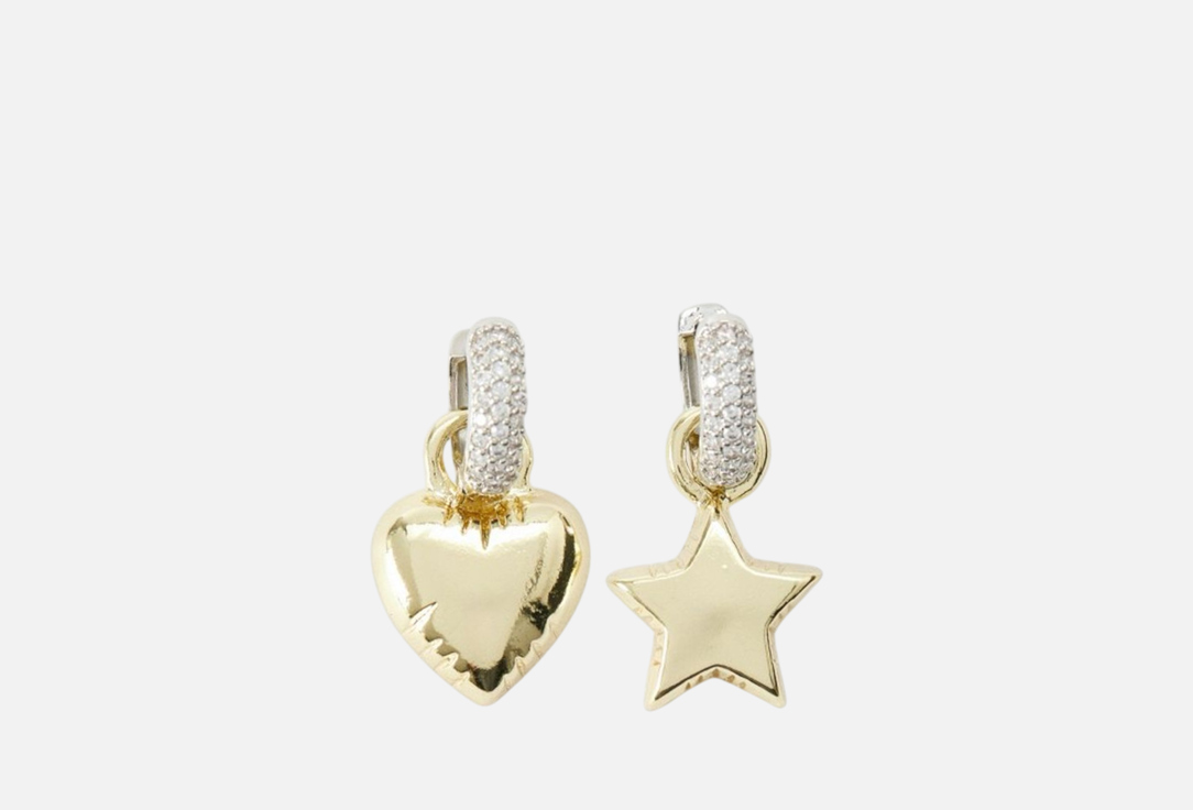 

Серьги PABUR, NIGHT SKY золотой 2 шт