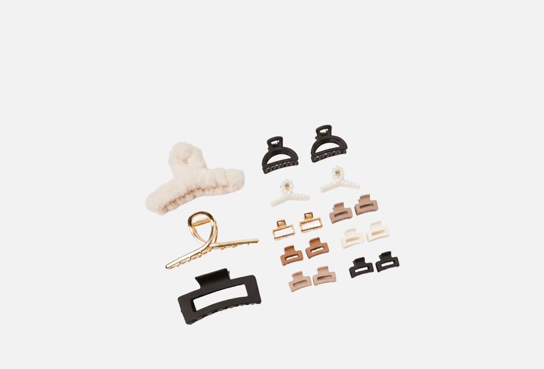 Изображение товара Набор крабиков для волос Jewelry Moments большие и маленькие для женщин