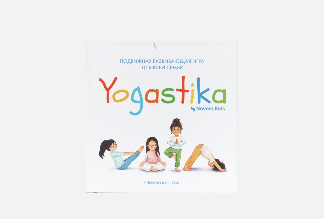 

Развивающие карточки NOVEM, Yogastika 1 шт