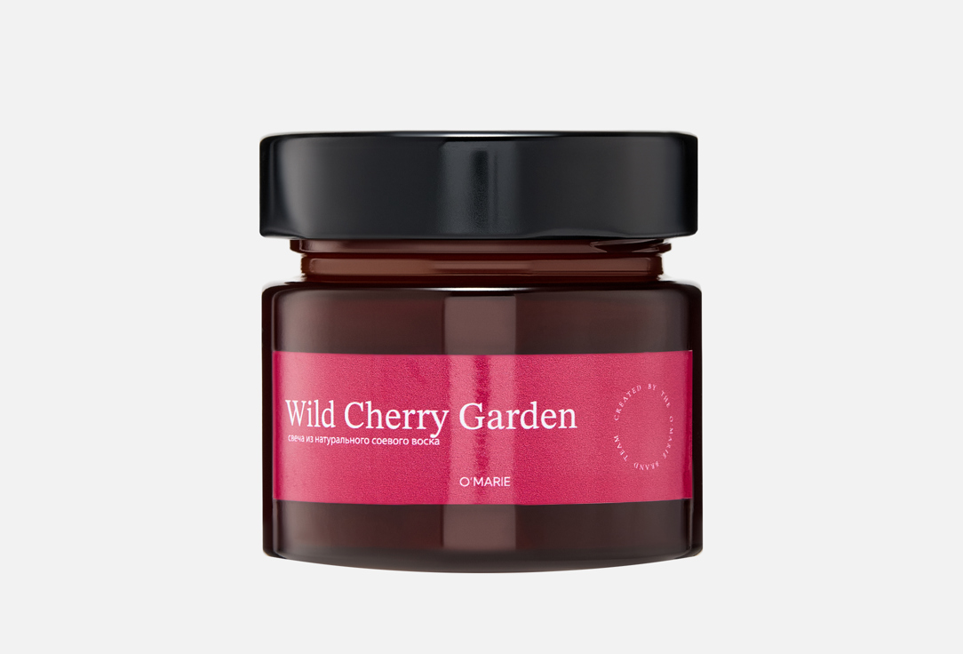 

Ароматическая свеча OMARIE, Wild Cherry Garden 100 мл