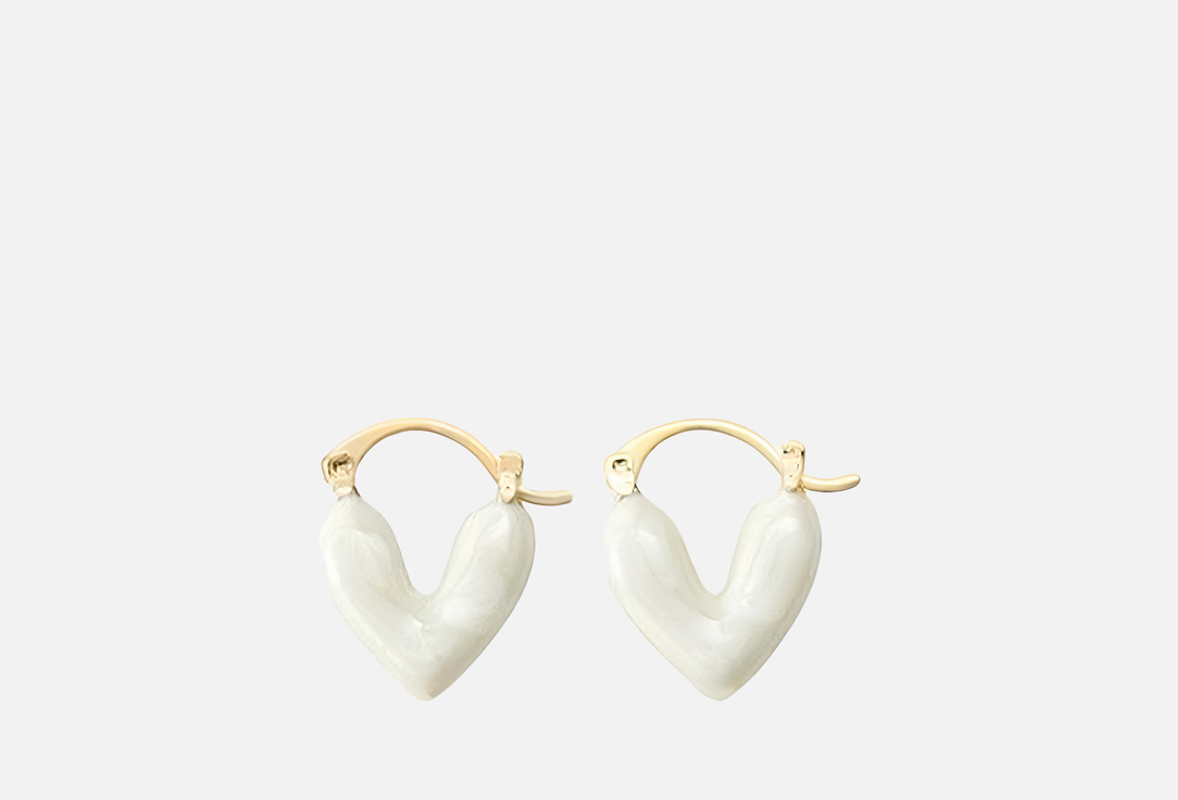 

Серьги BOCCIOLO, HEART WT 2 шт