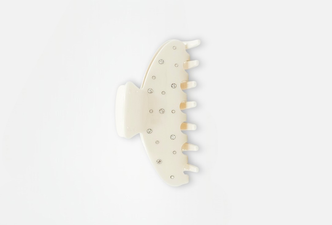 

Краб для волос MONARCA, Белый, La barrette blanche