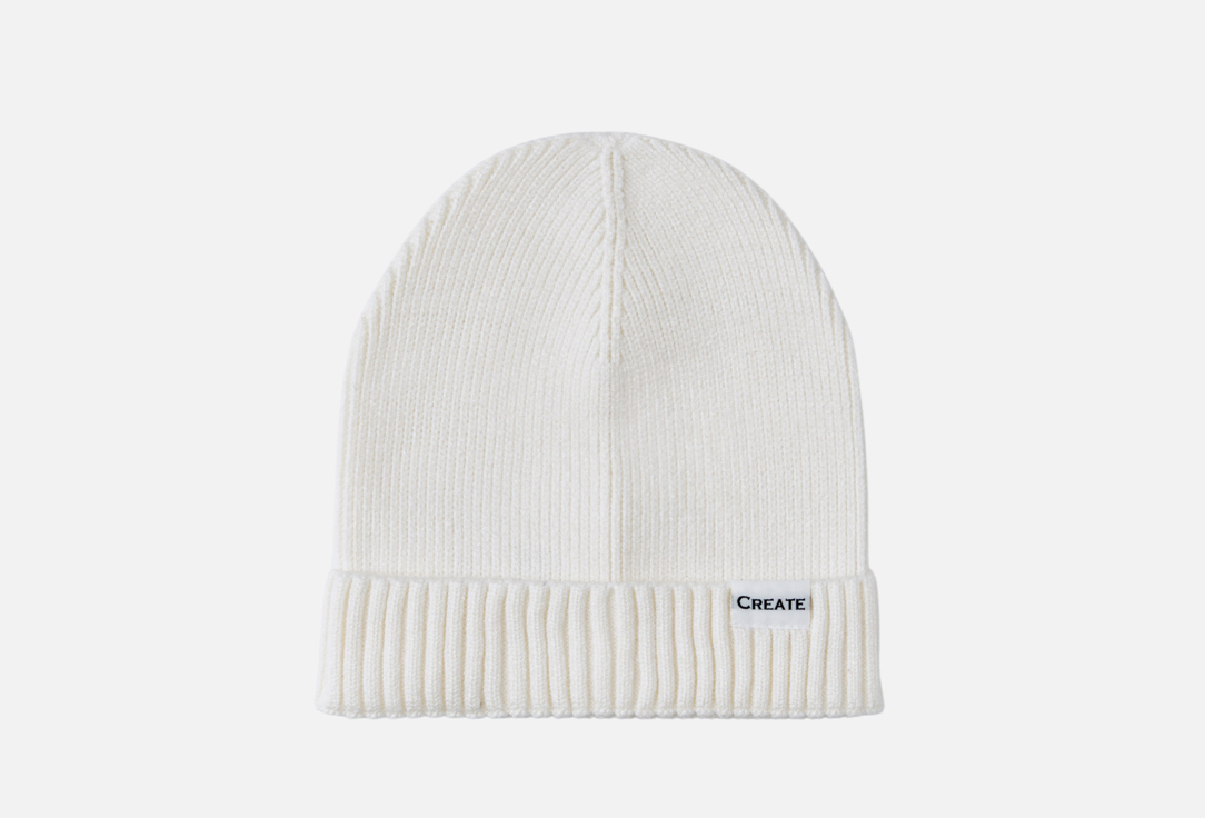 Изображение товара Вязаная шапка SELA ваниль для женщин из вискозы