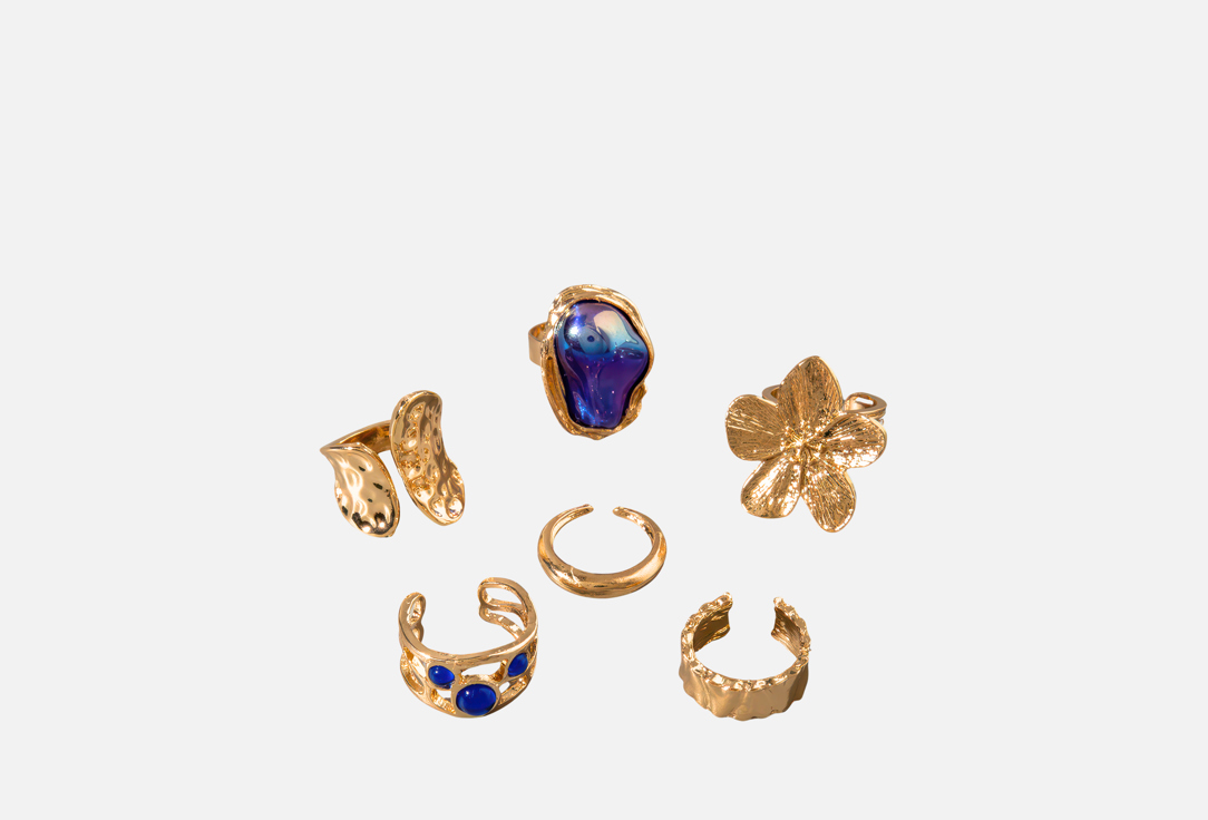 

Кольцо GAMORA, Барокко 6 шт