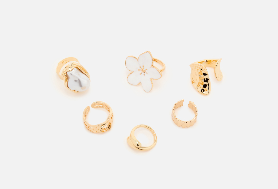 

Кольцо GAMORA, Барокко 7 шт