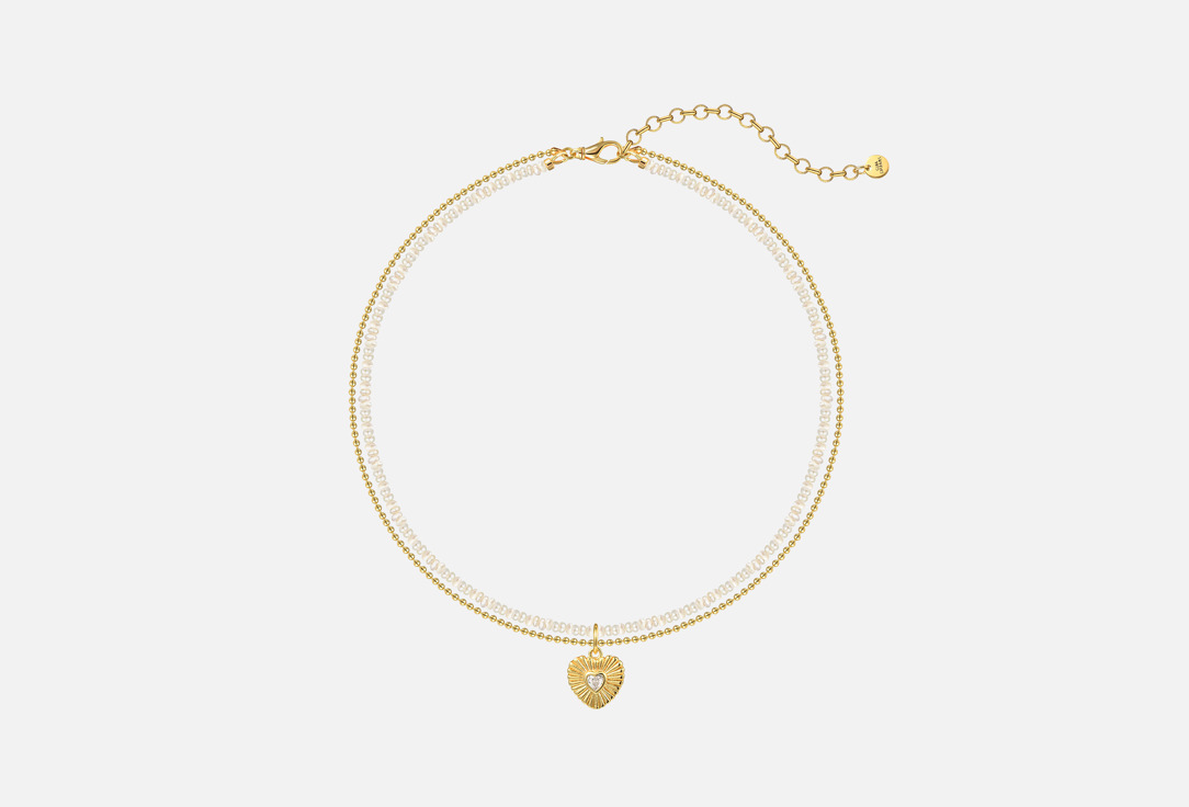 Изображение товара Колье GINADREAMS Такая нежная любовь из жемчуга и циркона 33,5 см