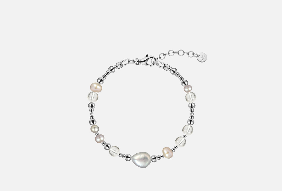 Изображение товара Браслет GINADREAMS Лед из натурального жемчуга и горного хрусталя для женщин