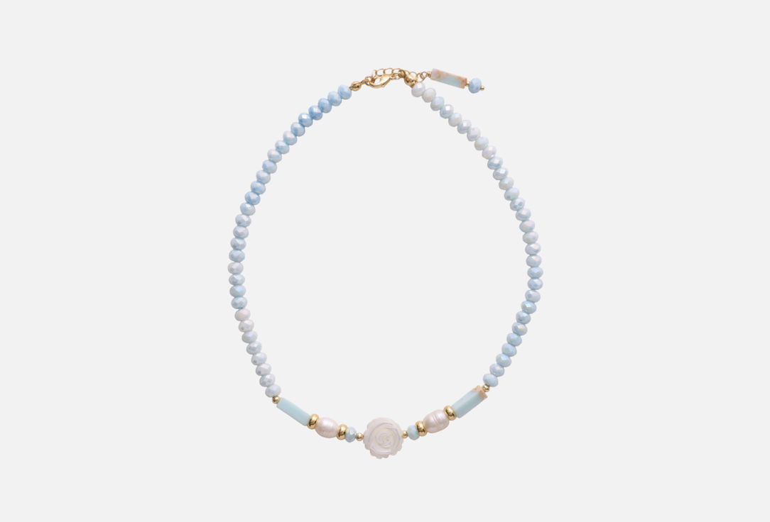 

Колье VELTOM, Blue whisper rose 1 шт