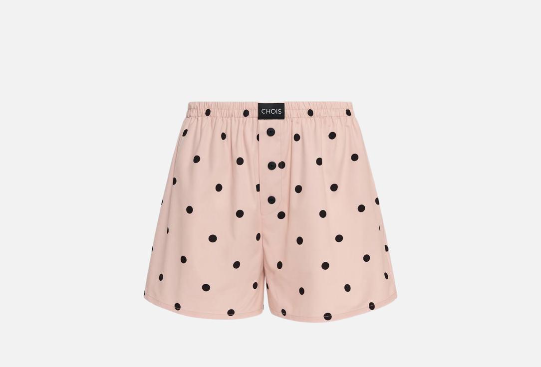 Изображение товара Легкие хлопковые шорты Chois monsieur с гороховым принтом для женщин