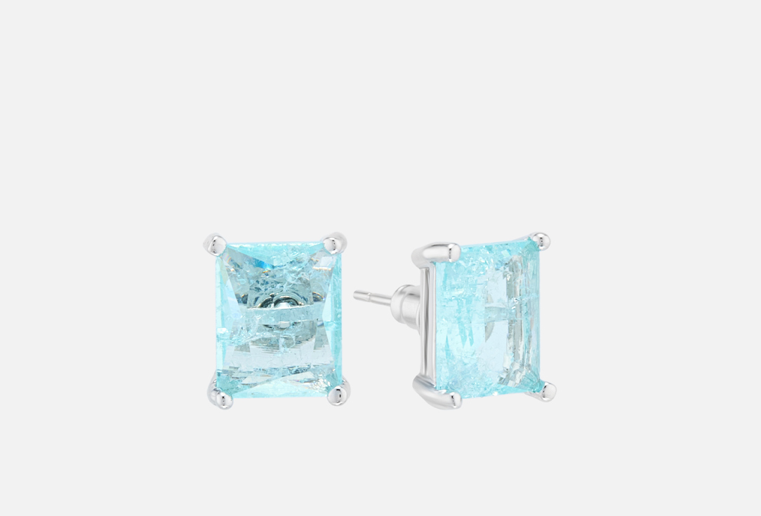 

Серьги ATTRIBUTE SHOP, Crystal Ice Blue Earrings 2 шт
