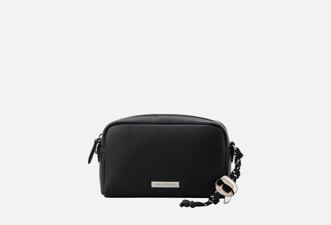

Сумка кросс-боди KARL LAGERFELD, Черный, IKON SMOOTH SLIM