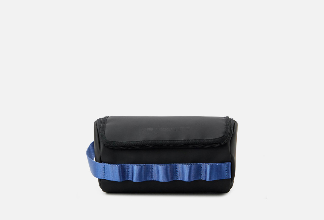 Изображение товара Черная косметичка Karl Lagerfeld jeans с водоотталкивающим покрытием и ручкой