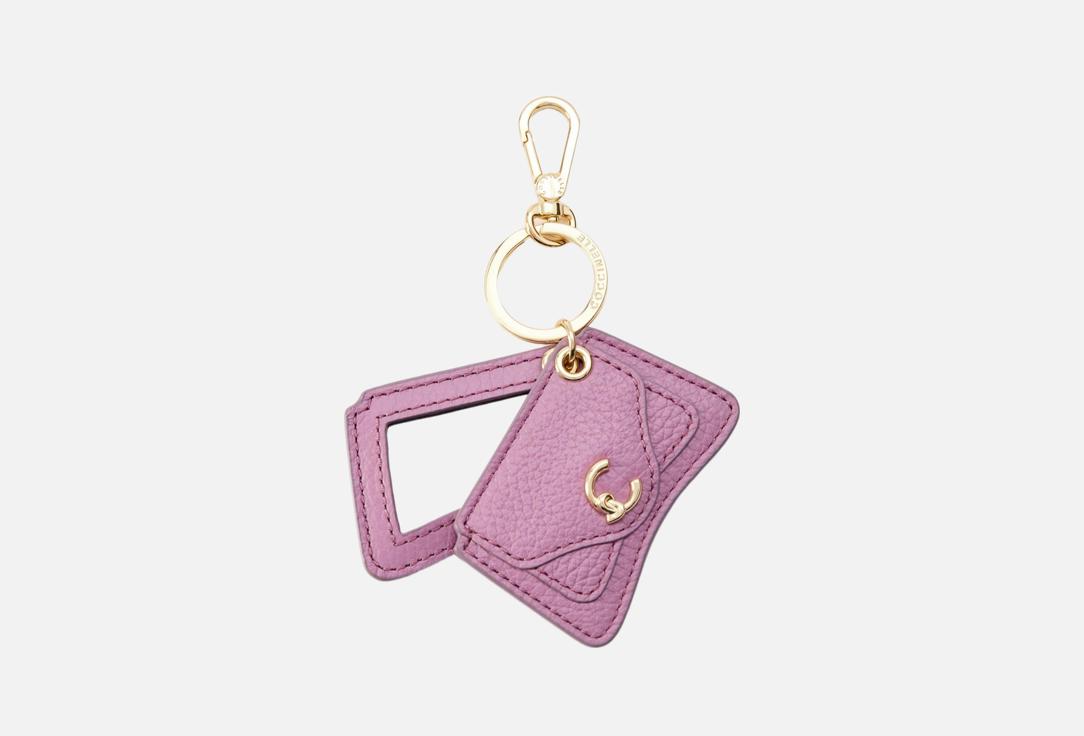 

кожаный брелок COCCINELLE, Фиолетовый, C-ME