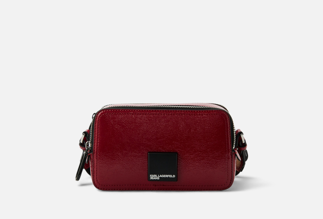 

Сумка кросс-боди KARL LAGERFELD JEANS, Красный, BOX LOGO GLOSSY