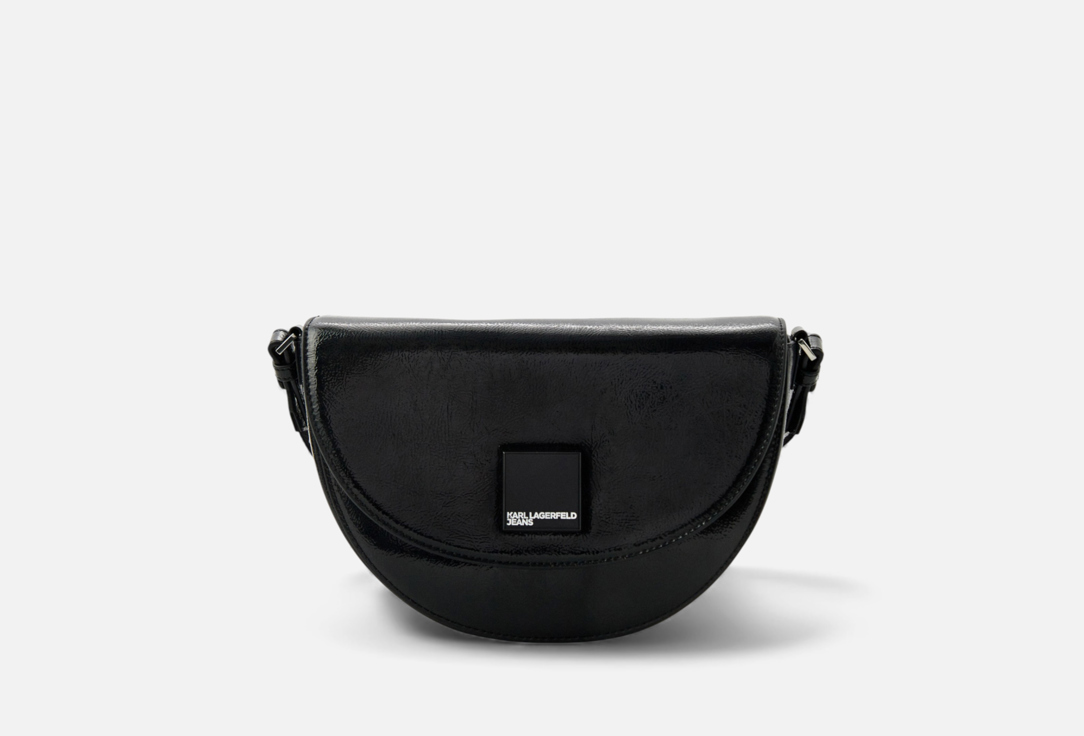 

Сумка кросс-боди KARL LAGERFELD JEANS, Черный, BOX LOGO GLOSSY