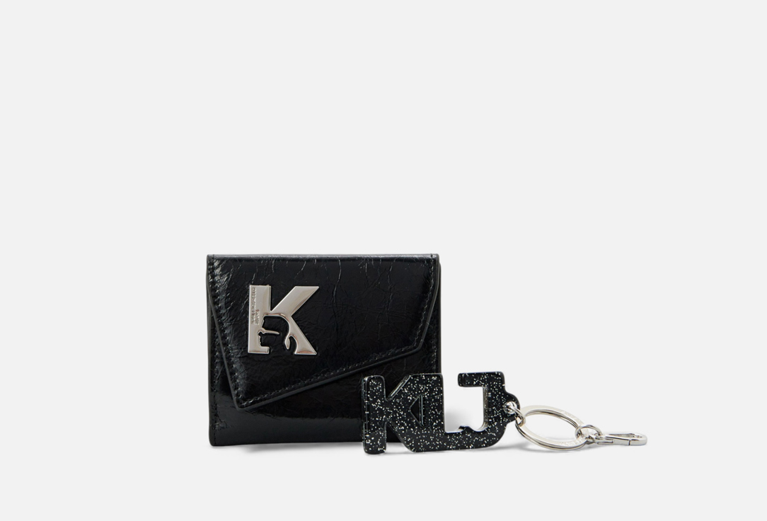 Изображение товара Кожаный кошелек Karl Lagerfeld GEO LTHR SHINY GP для женщин натуральная кожа