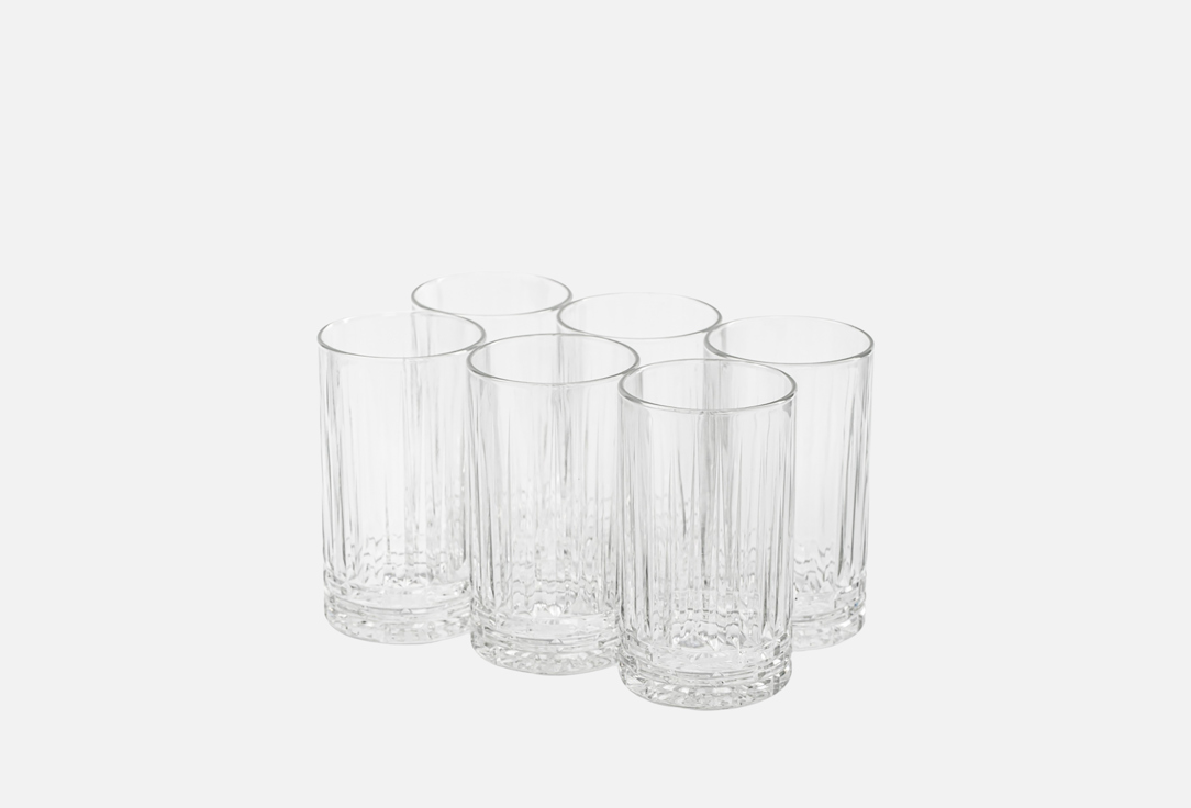 

Набор стаканов LUMINARC, Прозрачный, ЧИКАГО, высокие 6 шт