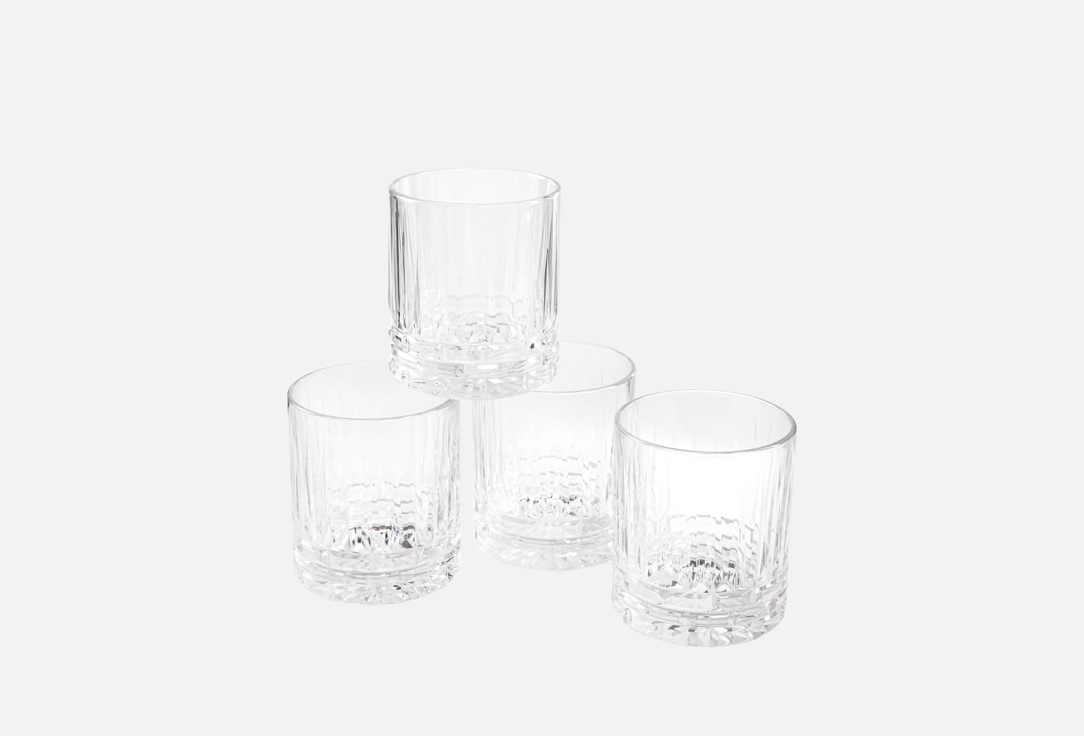 Изображение товара Набор стаканов Luminarc Чикаго 4 шт 300 мл стильная и прочная посуда для напитков