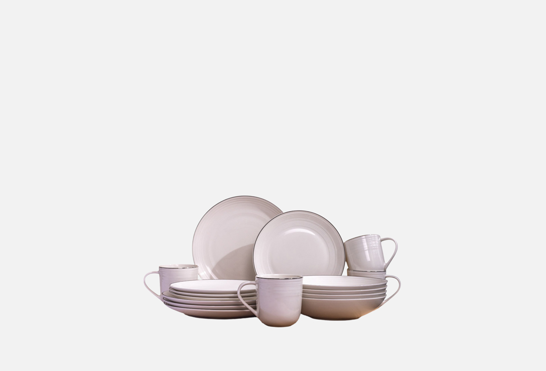 Изображение товара Столовый сервиз Fioretta Fiesta 16 предметов для 4 персон фарфор