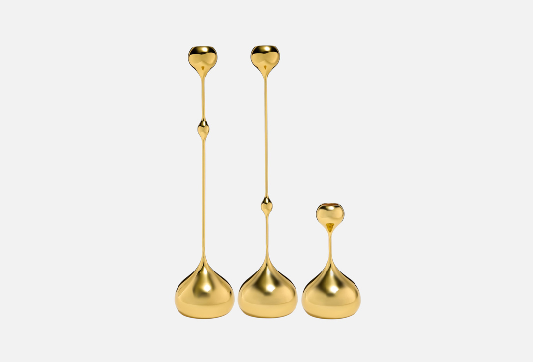 

Набор подсвечников ARTFABRIC, Золотой, MADO GD 3 шт