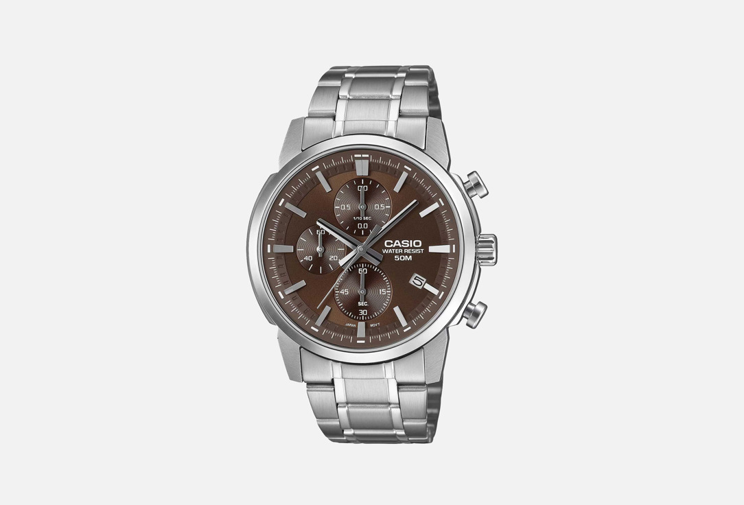 Изображение товара Наручные часы Casio Collection MTP-E510D-5A для мужчин 47,5 мм водозащита