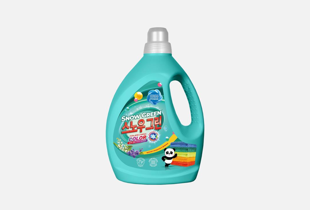 Изображение товара Гель для стирки Snow Green Color с рисовыми энзимами 3 л