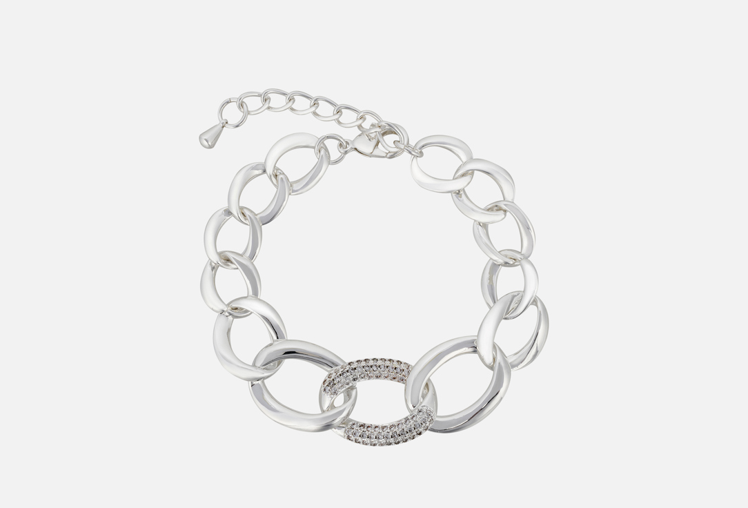 Изображение товара Стильный браслет Fiore Luna MASON из бижутерного сплава с фианитами