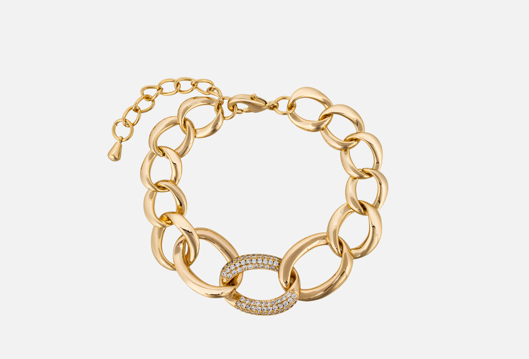 Изображение товара Браслет Fiore Luna MASON с фианитами и позолотой для женщин 18+4 см