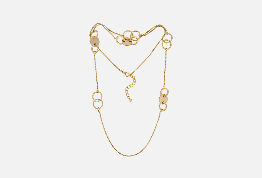 Изображение товара Колье Fiore Luna Mason из бижутерного сплава с золотым покрытием 102 см