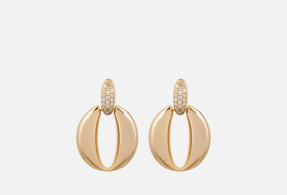 Изображение товара Серьги Fiore Luna MASON с фианитами и позолотой для женщин