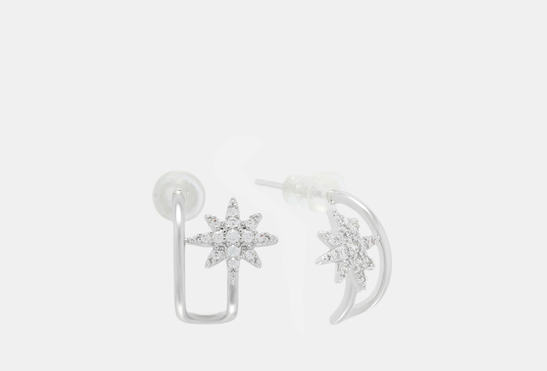 

Серьги NATACO, Star sl 2 шт
