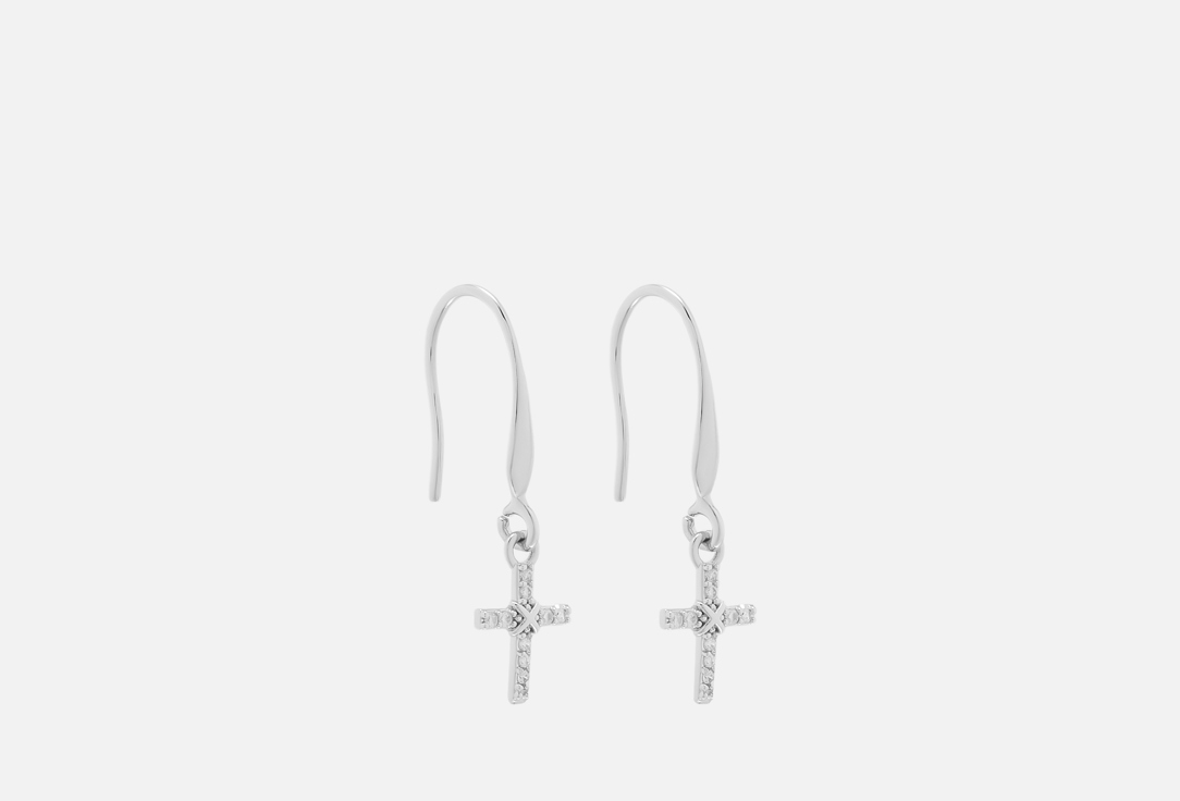 

Серьги NATACO, Cross 2 шт