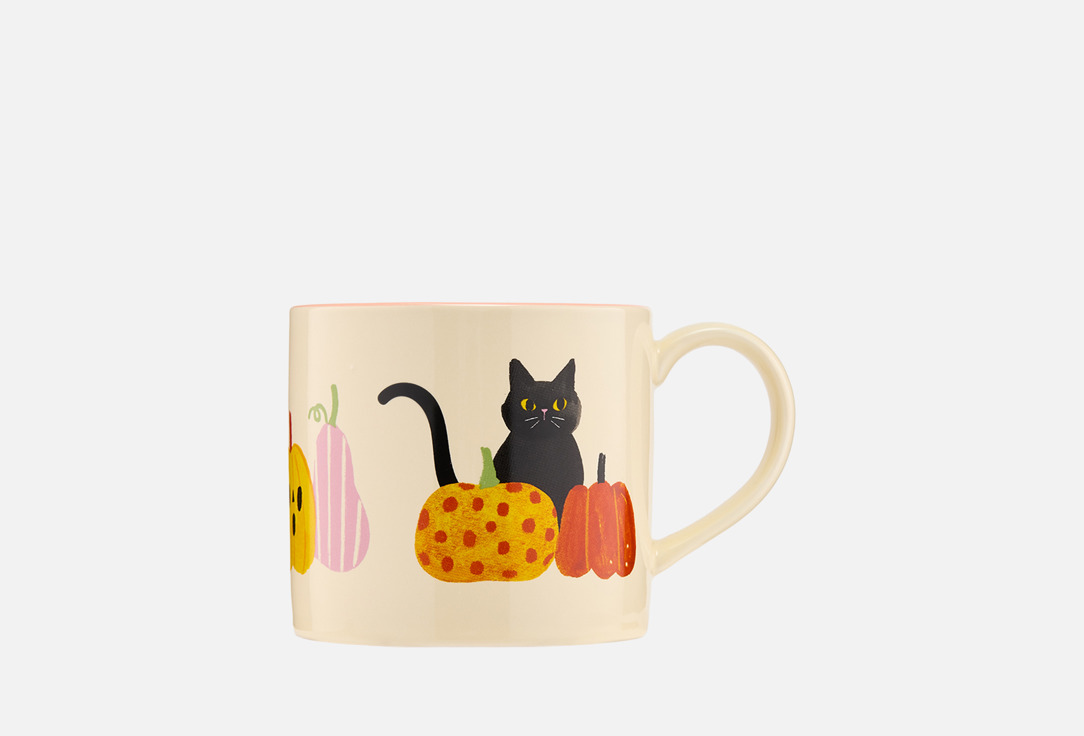 Котик с тыквами 1 шт