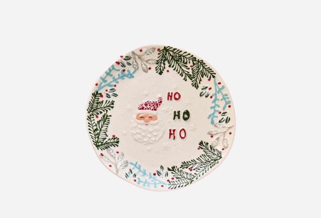 

Тарелка ROOMI, Принт, Санта, 22 см 22 см