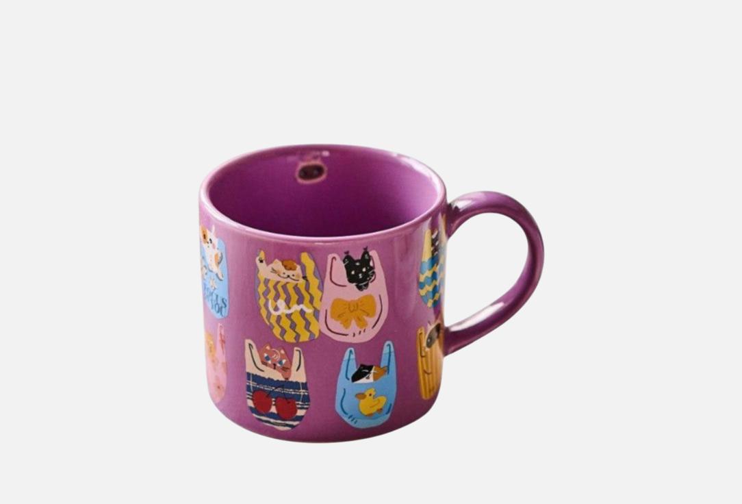 

Кружка ROOMI, Принт, Котята в мешках 1 шт