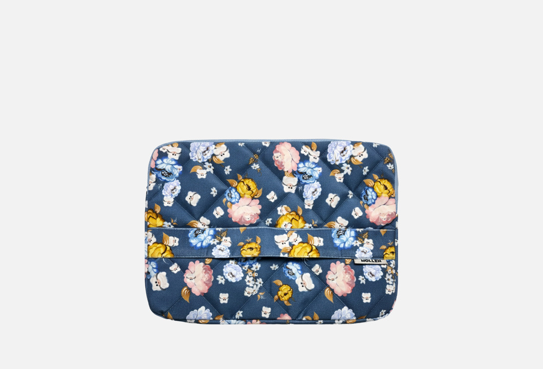 

Чехол-клатч для ноутбука MOLLEN, Голубой, Пушистый букет