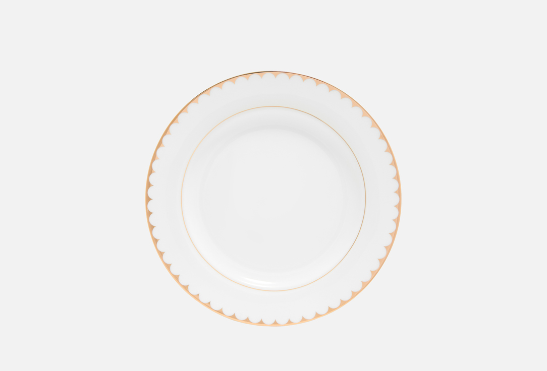 

Закусочная тарелка FIRST LADY ELENA, Принт, Свет шампань, 20,5 см 20.5 см