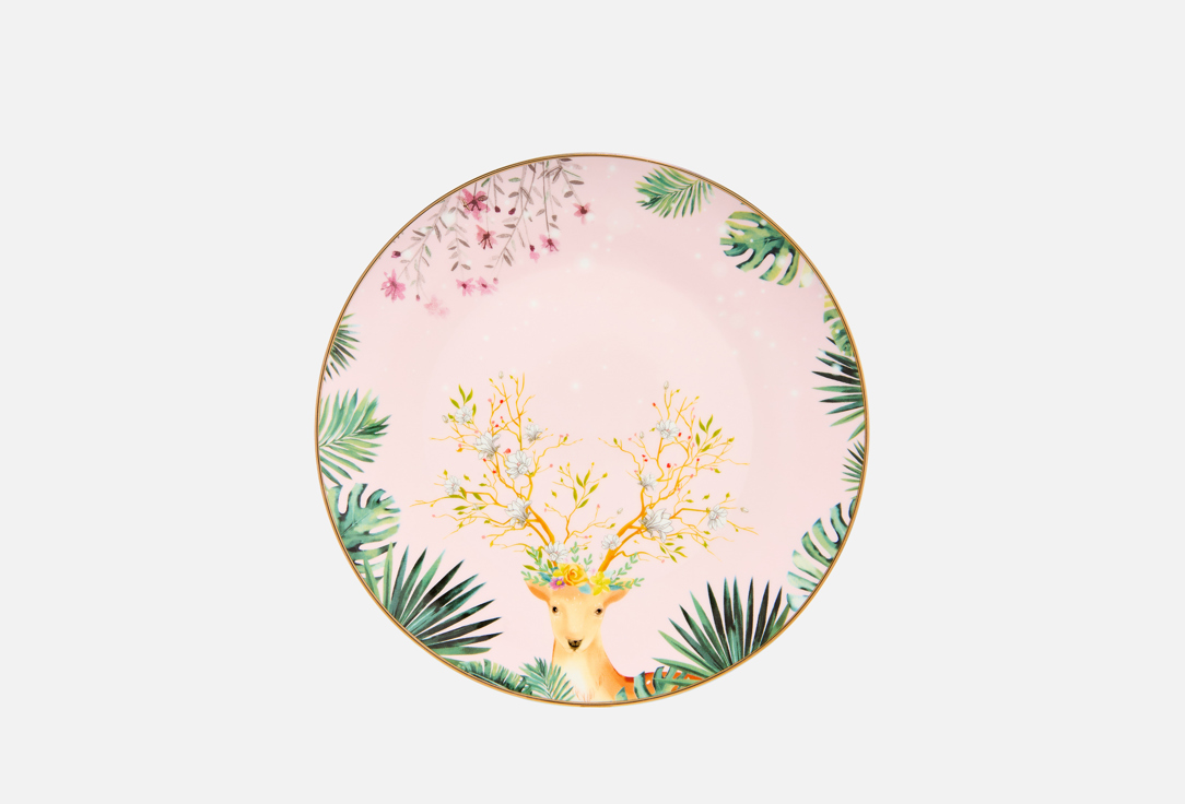 

Тарелка для горячих блюд FIRST LADY ELENA, Принт, Зачарованный лес, 27 см 27 см