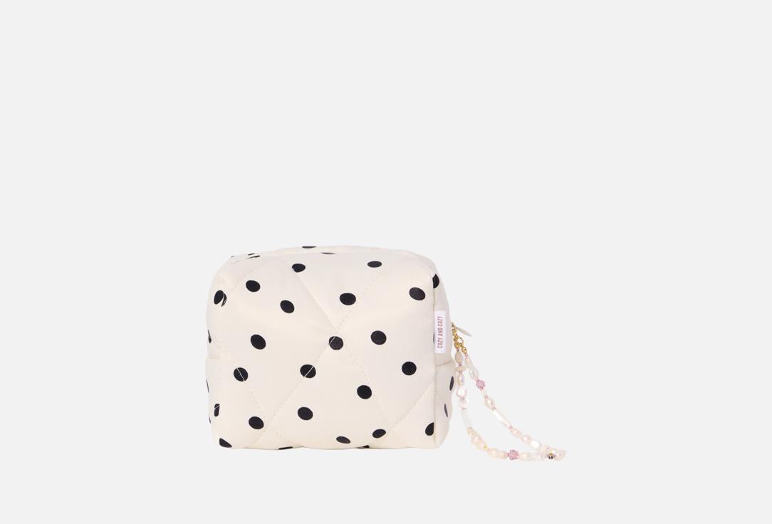 

косметичка COZY AND COZY, Бежевый, Шелк classic, в горошек, маленькая