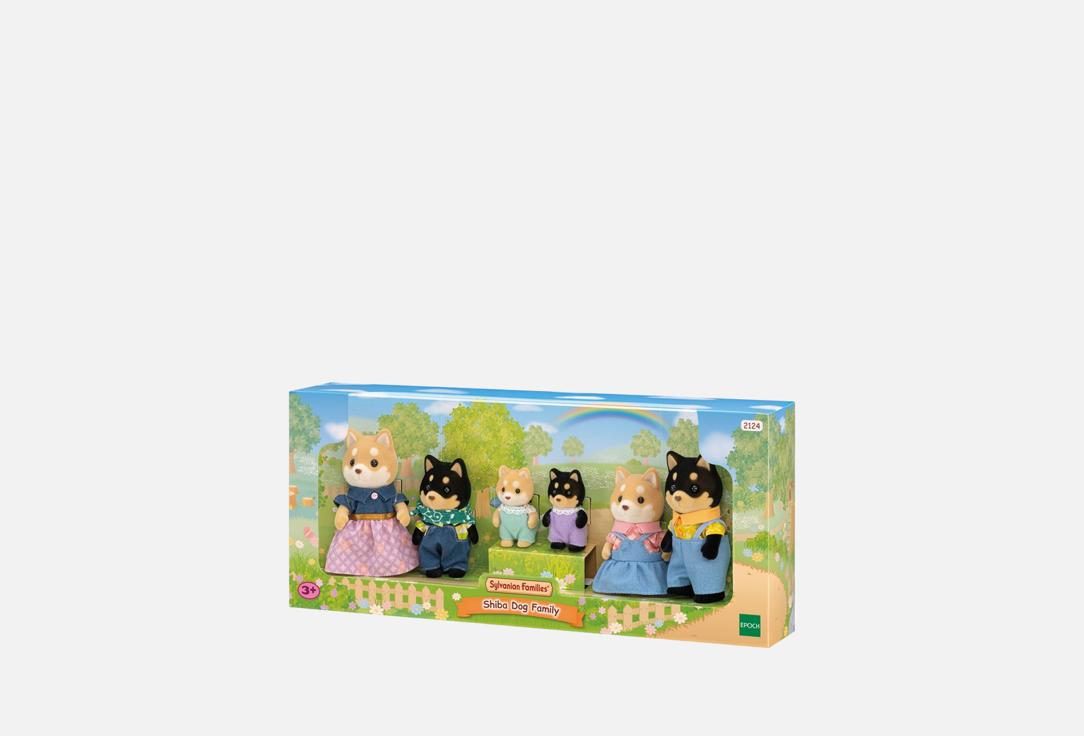 Изображение товара Игровой набор Sylvanian Families Семья Собачек шиба для детей от 3 лет