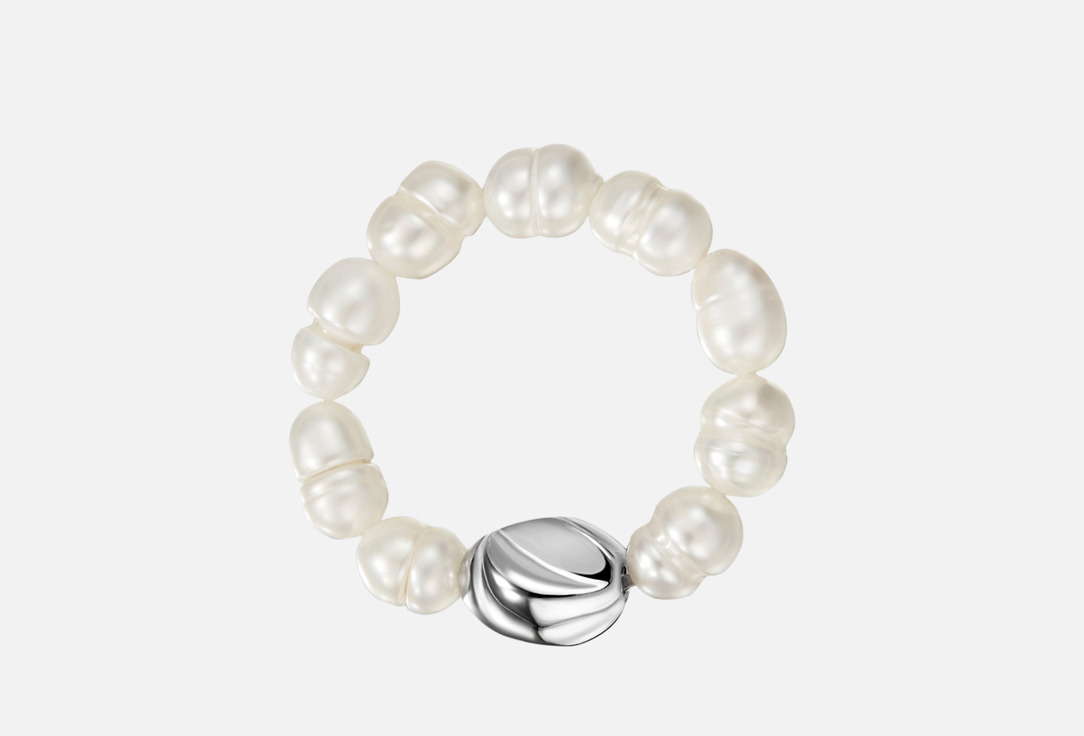 Изображение товара Кольцо LACHI с натуральным жемчугом регулируемое женское украшение