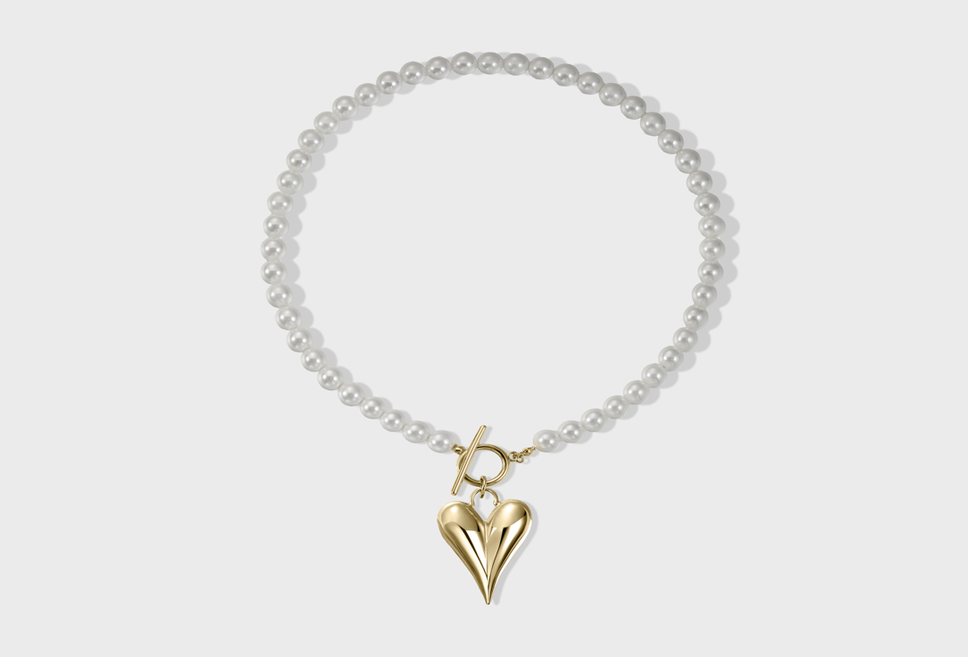 Изображение товара Колье LACHI с сердцем из искусственного жемчуга для женщин