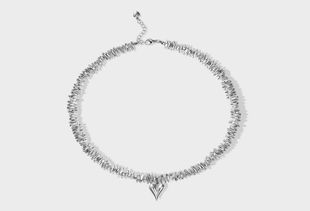 Изображение товара Колье LACHI с сердцем женское украшение из гематита регулируемое стильное