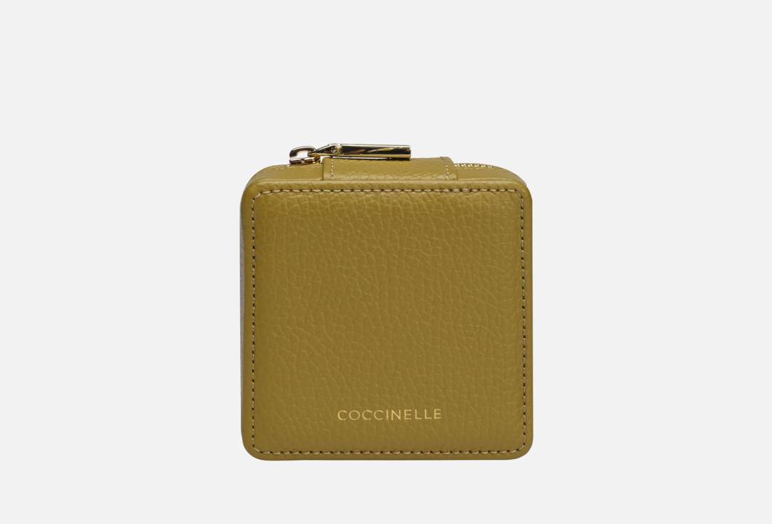 

Шкатулка для ювелирных изделий COCCINELLE, Зеленый, JEWELRY BOX, зеленый, 8х4х8 см 1 шт