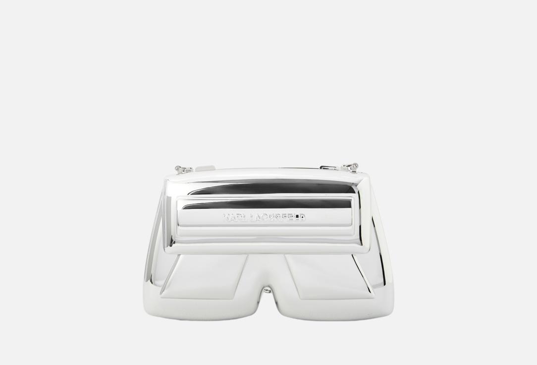 Изображение товара Стильный клатч Karl Lagerfeld IKON/K HARD из резины с тисненым логотипом