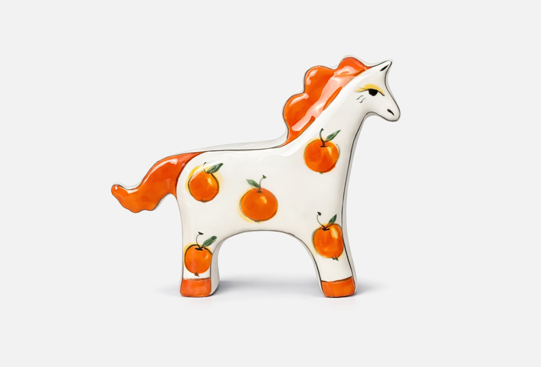 

Статуэтка TO BE CERAMICA, Принт, Лошадка в яблоках 1 шт